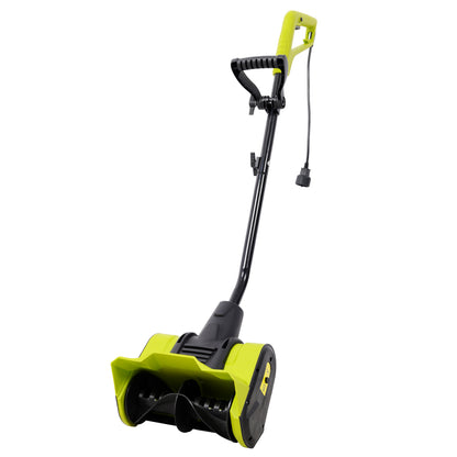 CORVELLAN 12-Inch Electric Snow Blower, Corded Snow Shovel for Driveways & Sidewalks